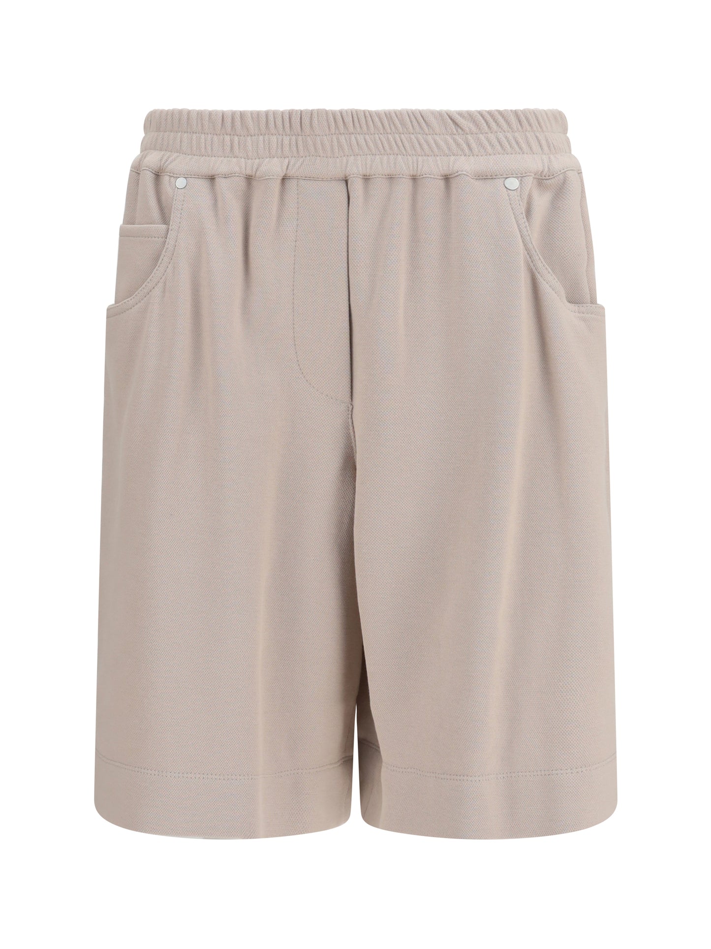 BRUNELLO CUCINELLI Cotton piqué Shorts
