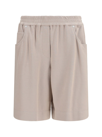 BRUNELLO CUCINELLI Cotton piqué Shorts