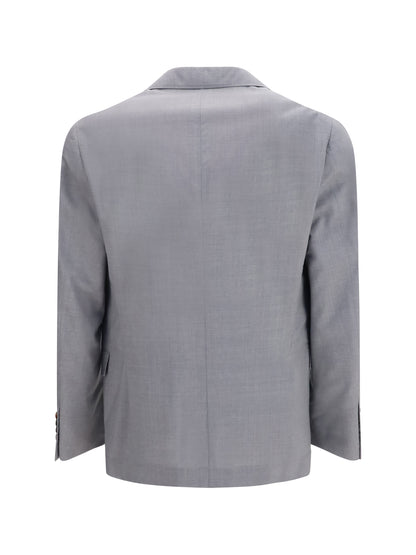 Brunello Cucinelli Three-button Blazer - Grey