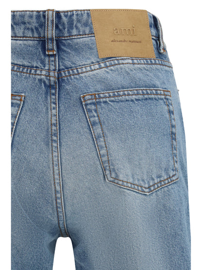 AMI PARIS Flared Jeans in denim