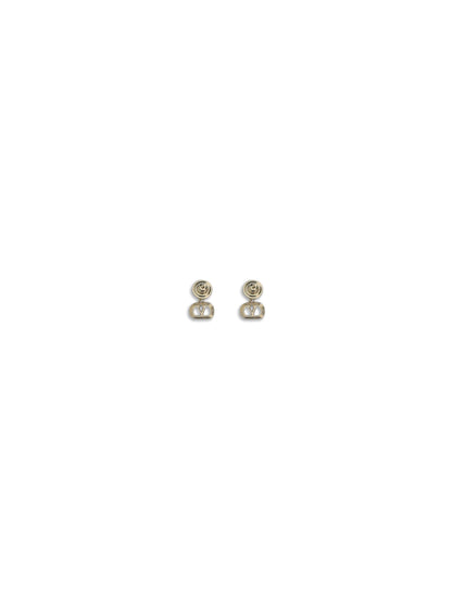 VALENTINO GARAVANI Ovalette Earrings in metal and Swarovski® crystals