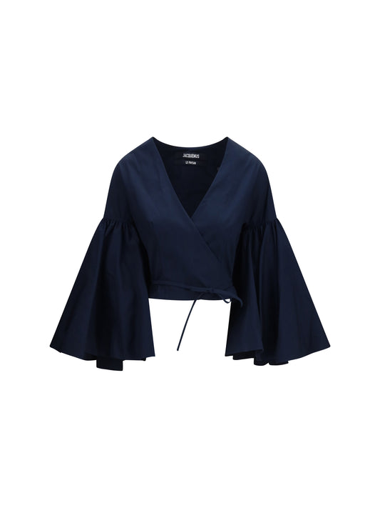 JACQUEMUS Paysan wrap Top