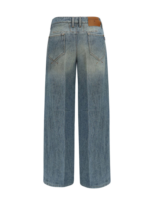Ermanno Scervino Baggy Denim Jeans - O4907