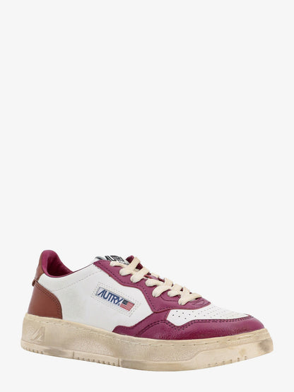 Autry Low Top Bicolor Leather Sneakers