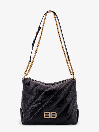 Balenciaga Crush Hobo S Leather Bag