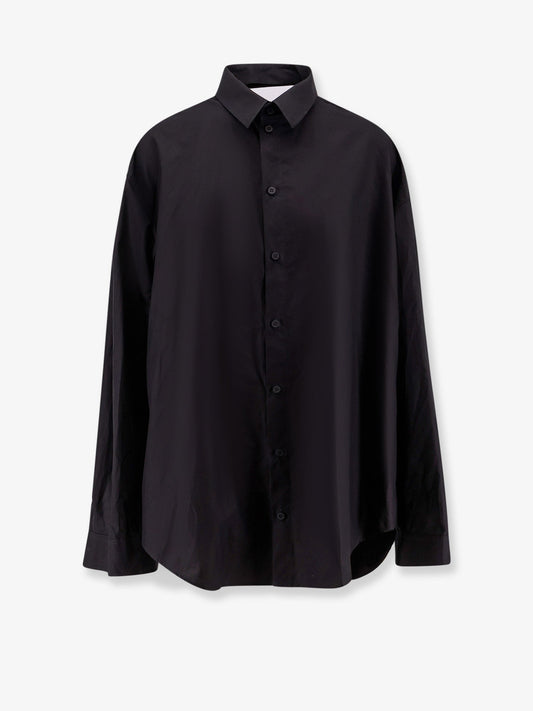 Balenciaga Shirt Effect Cotton Dress