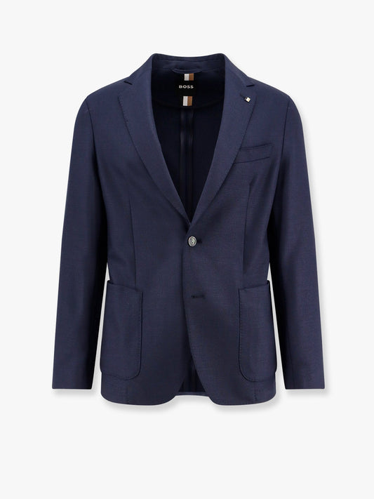 Boss Stretch Virgin Wool Blazer