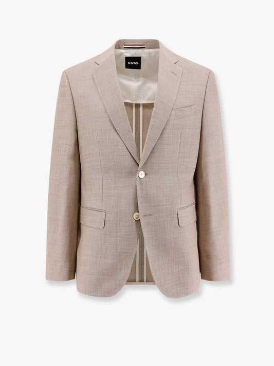 Boss Lined Wool Blend Blazer