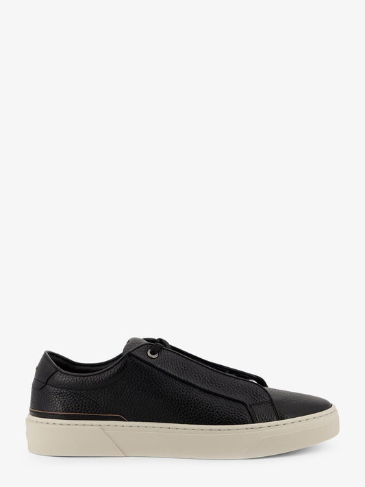 Boss Low Top Leather Sneakers