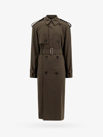 Burberry Stretch Wool Trench