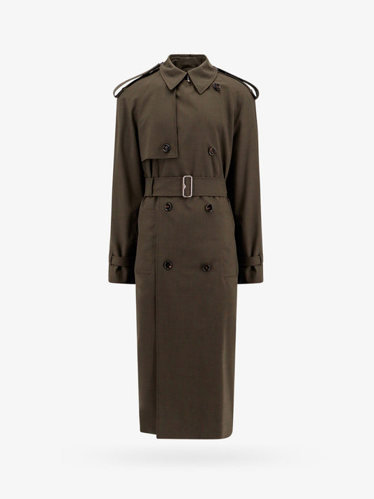 Burberry Stretch Wool Trench