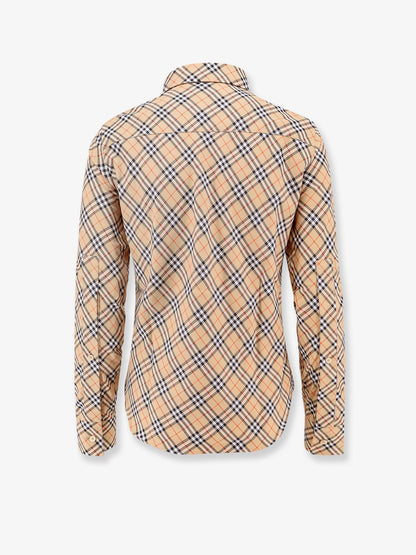 Burberry Traditional Check Organic Cotton T Shirt