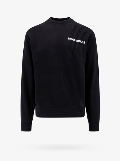 Dsquared2 Cotton Sweatshirt With Dsquared Print