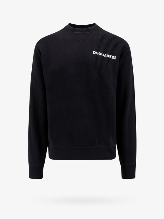 Dsquared2 Cotton Sweatshirt With Dsquared Print
