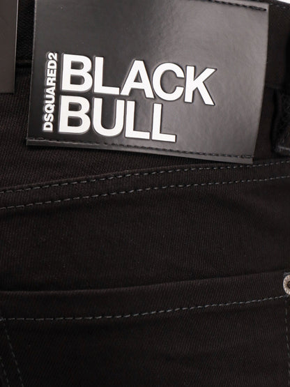 Dsquared2 Cotton Trouser With Back Logo Patch