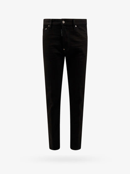 Dsquared2 Cotton Trouser With Back Logo Patch