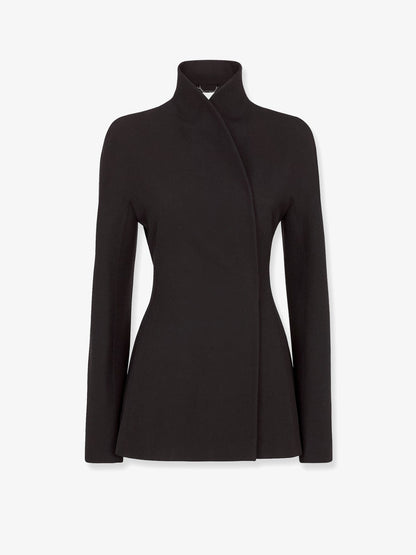 Fendi Grain De Poudre Wool Blazer
