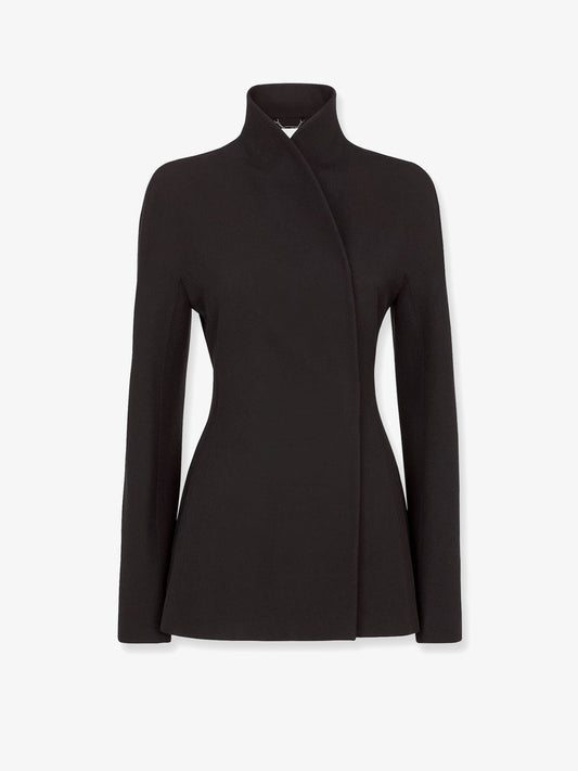 Fendi Grain De Poudre Wool Blazer