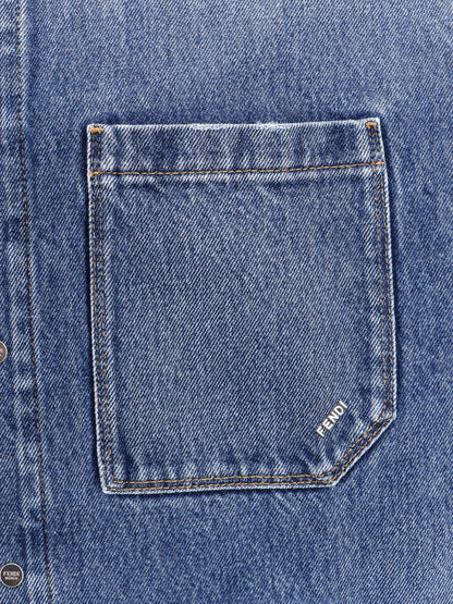 Fendi Denim Oversize Shirt