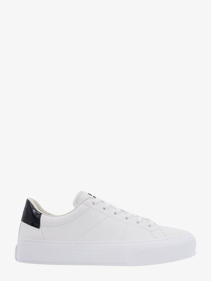 Givenchy Leather Sneakers With 4g Metal Logo