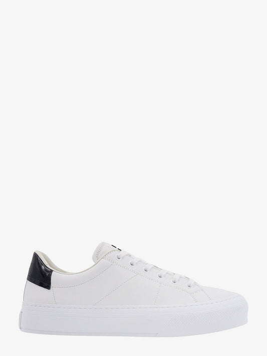 Givenchy Leather Sneakers With 4g Metal Logo