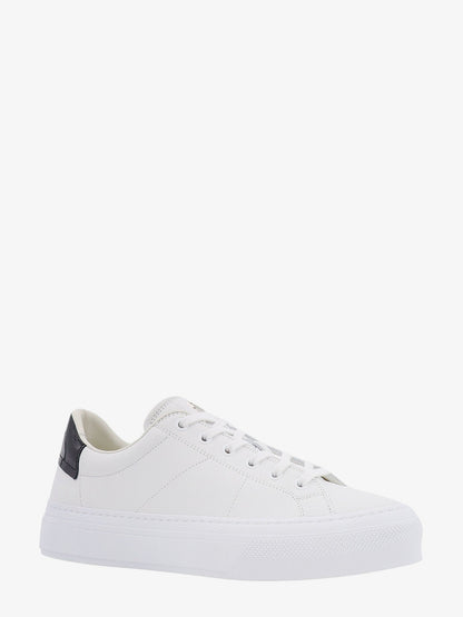 Givenchy Leather Sneakers With 4g Metal Logo