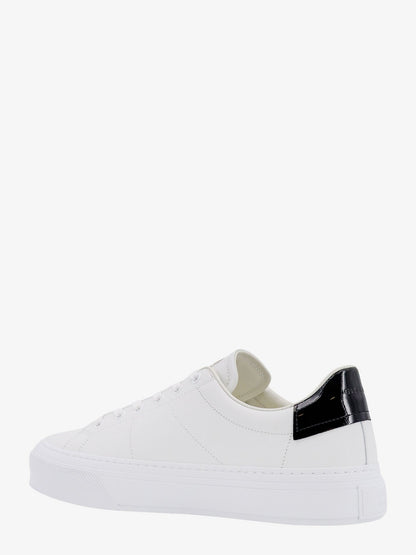 Givenchy Leather Sneakers With 4g Metal Logo