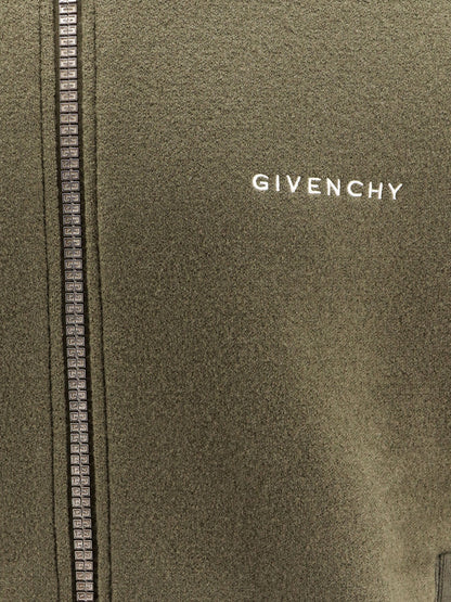 Givenchy Wool Sweatshirt With Back 4g Logo