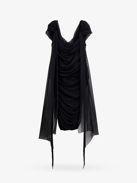 Givenchy Stretch Viscose Dress With Drapery