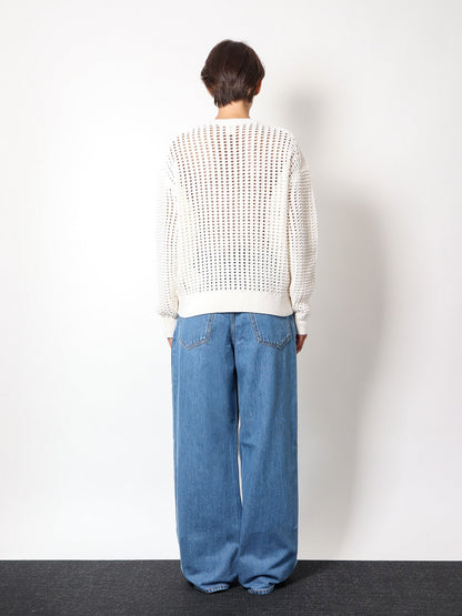 Givenchy Wool And Cashmere Perforated Sweater