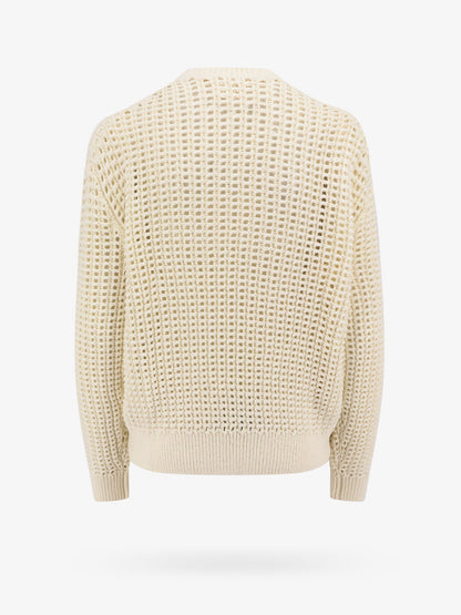 Givenchy Wool And Cashmere Perforated Sweater
