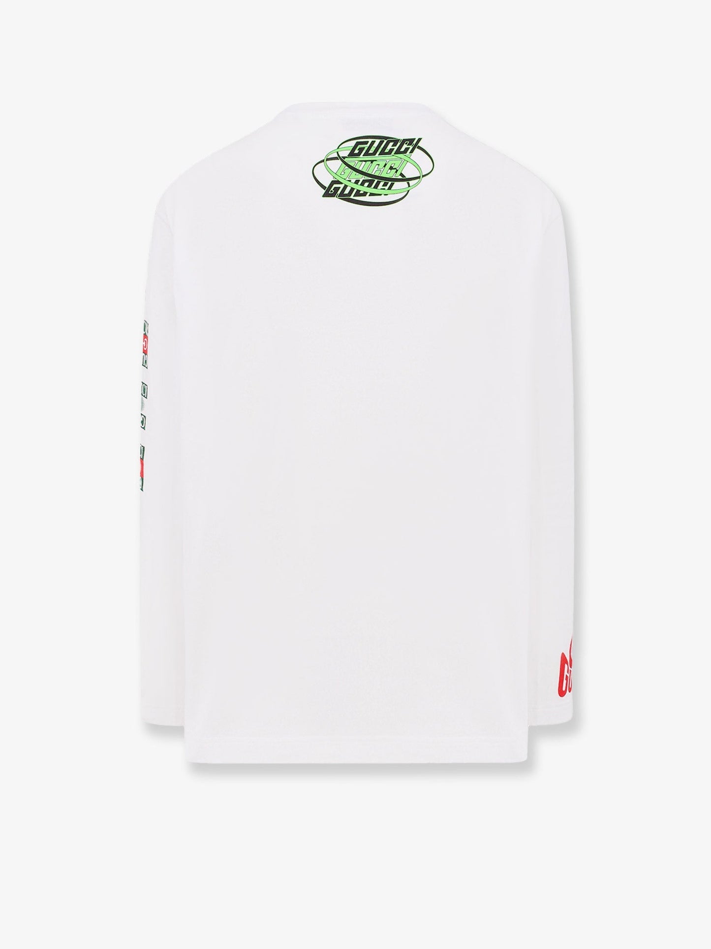 Gucci Cotton T Shirt With Frontal Gg Print