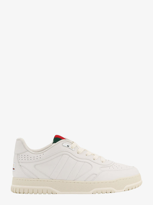 Gucci Re Web Leather Sneakers
