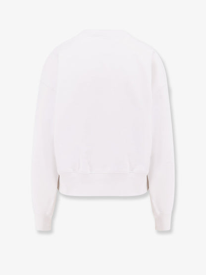 Gucci Cotton Sweatshirt With Frontal Flocked Logo