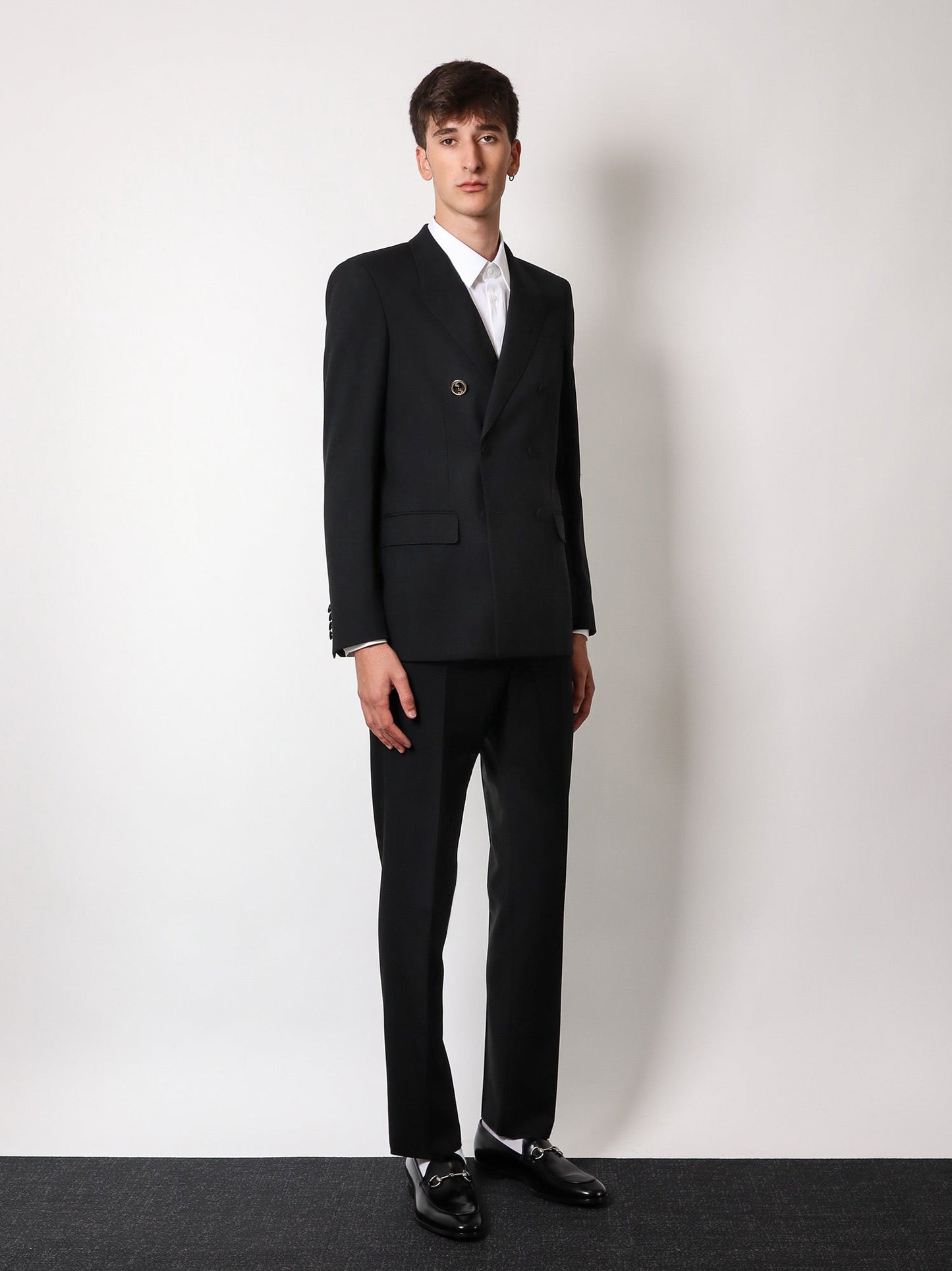 Gucci Skinny Fit Cotton Shirt With Buttons Closure And Long Sleeve