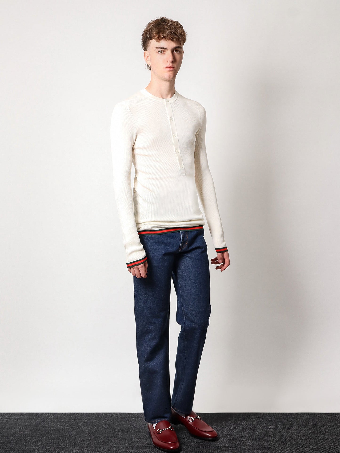 Gucci Ribbed Silk Sweater