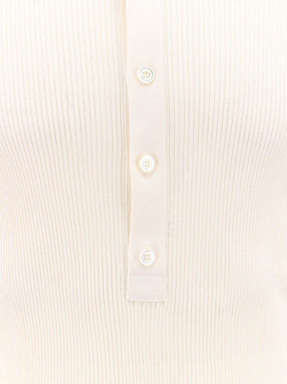 Gucci Ribbed Silk Sweater