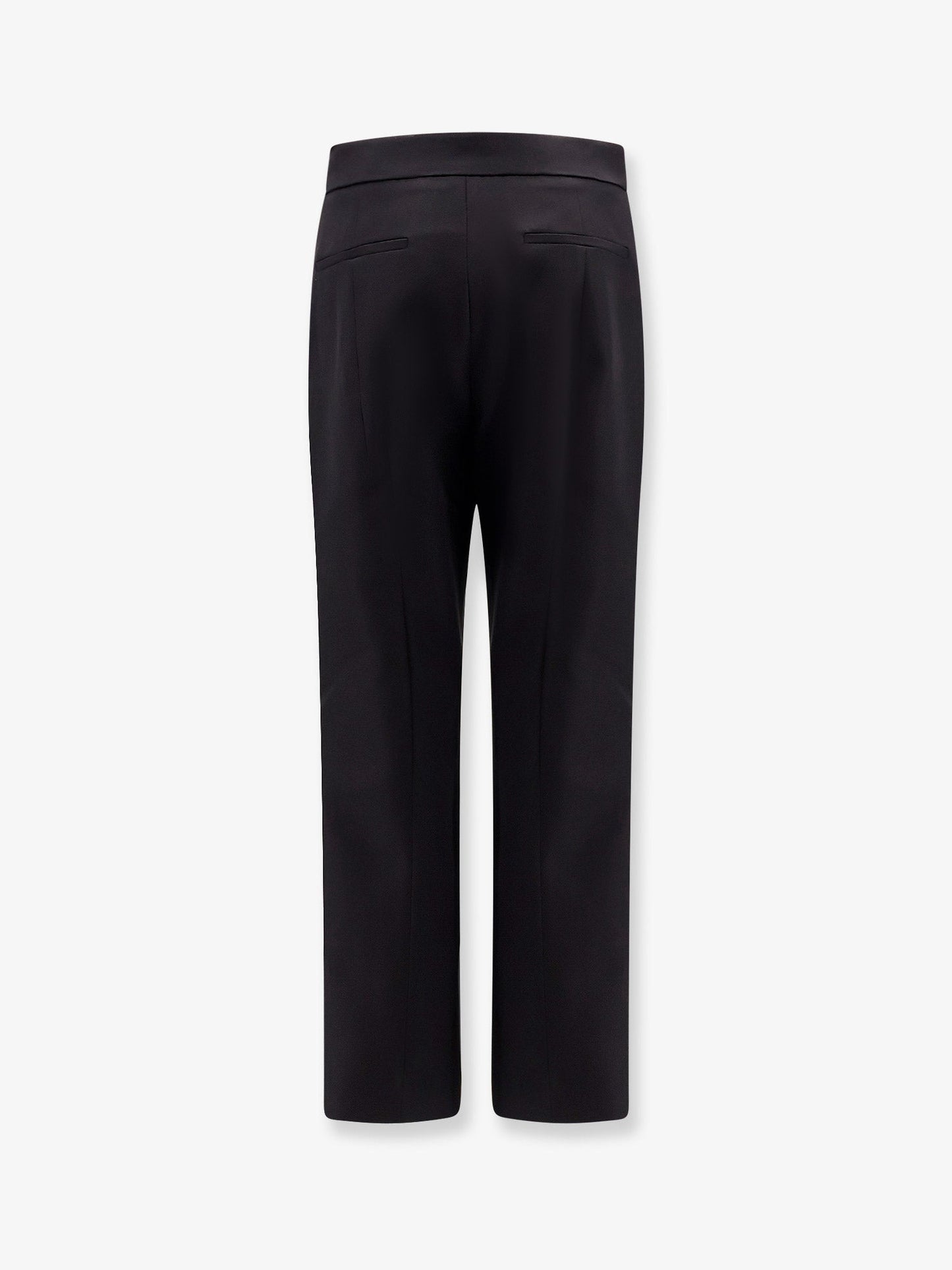 Gucci Wool And Mohair Trouser With Gucci Embroidery