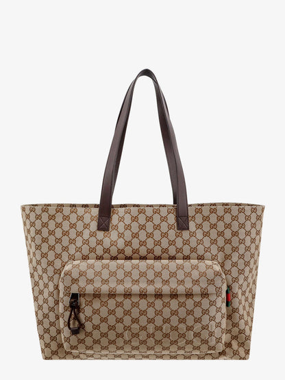 Gucci Gg Fabric Shopping Bag