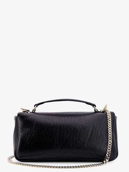 Gucci Gg Milano Leather Handbag With Frontal Gg Logo