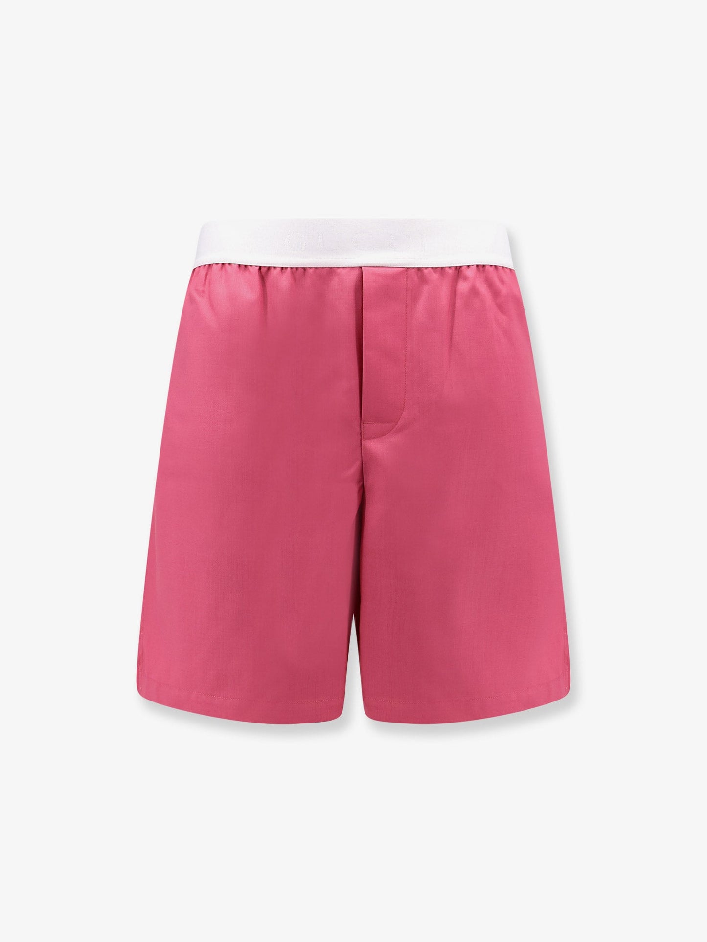 Gucci Wool Shorts With Frontal Logo