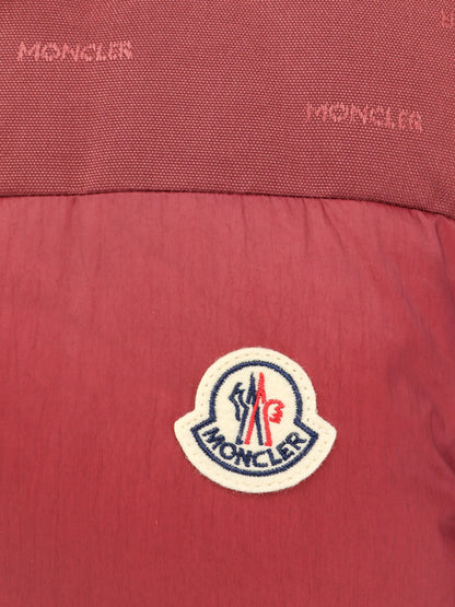 Moncler Verone Re/Icon Padded And Quilted Nylon Jacket With Frontal Logo Patch