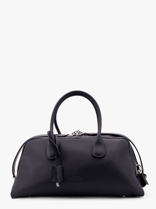 Tod's Leather Handbag With Engraved Logo
