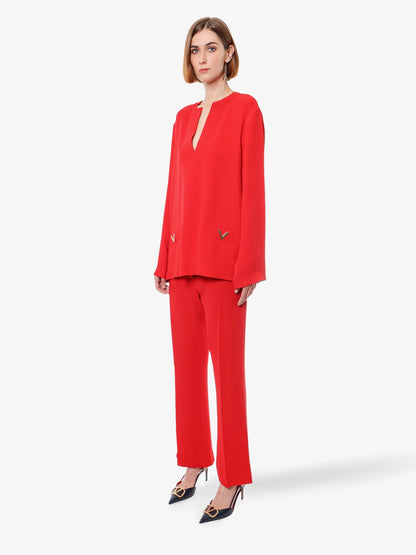 Valentino Silk Trouser