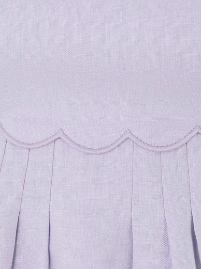 Zimmermann Linen Dress With Cut Out Detail