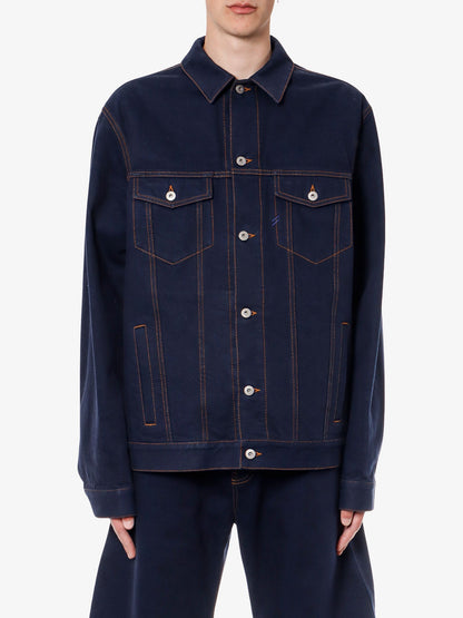 Burberry Denim Jacket With Floral Print
