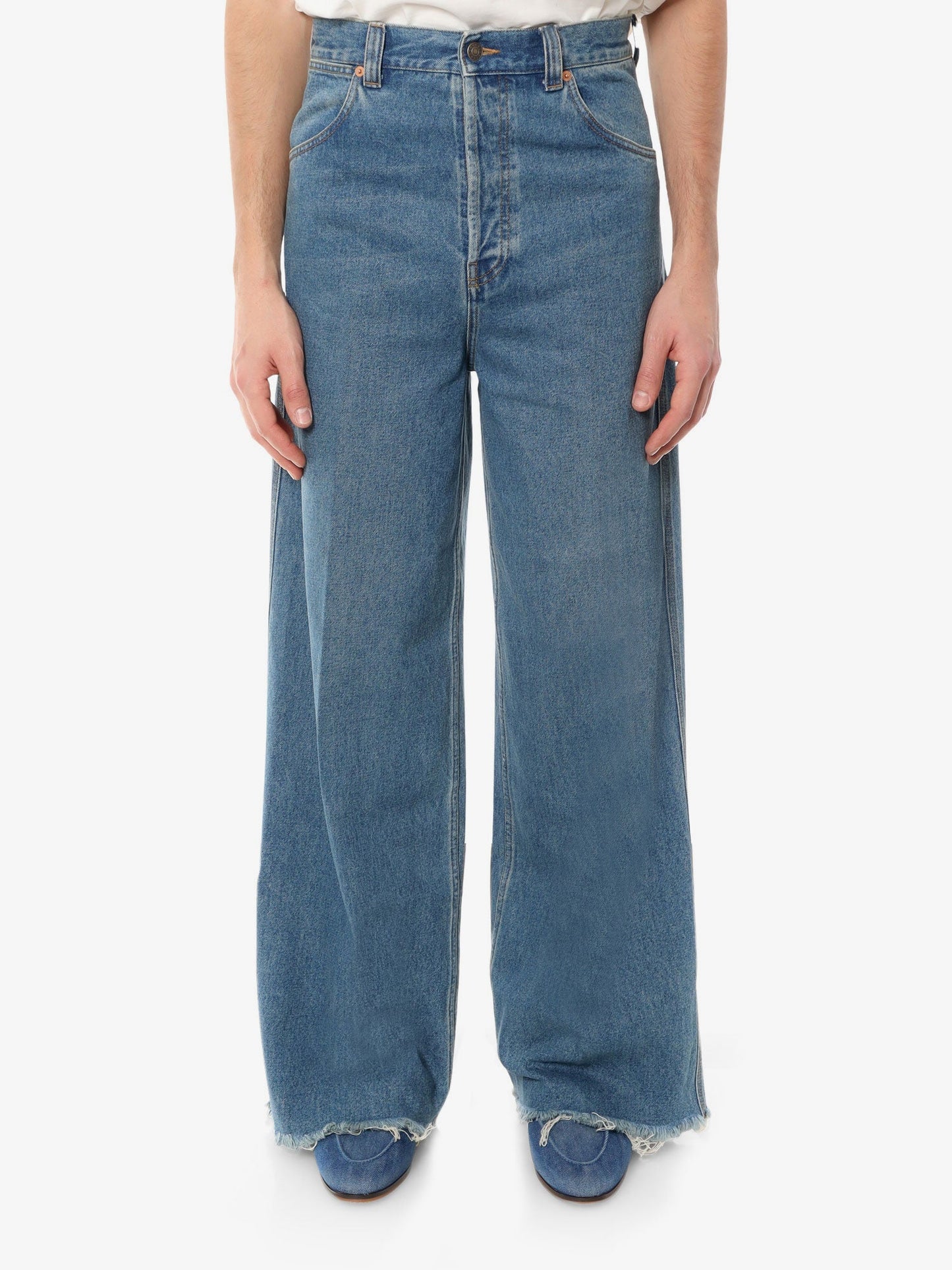 Gucci Cotton Jeans With Maxi Pockets