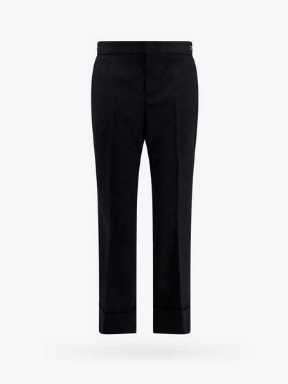 Gucci Wool Trouser With Horsebit Metal Detail