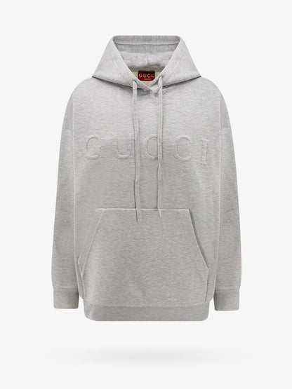 Gucci Sweatshirt With Embossed Gucci Logo