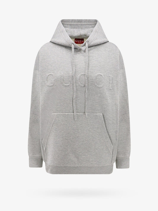 Gucci Sweatshirt With Embossed Gucci Logo